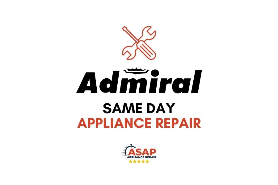 Admiral Appliance Repair Logo