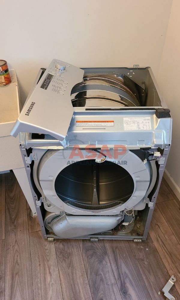 A Washer repair for a Samsung Dryer in Vancouver.