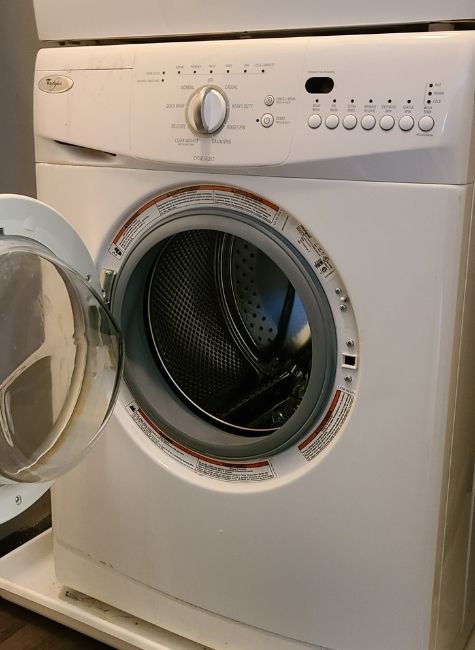 White Whirlpool Dryer Door Replacement