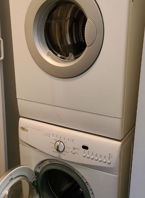 White Washer Dryer Combo Whirlpool Appliance Repair Vancouver