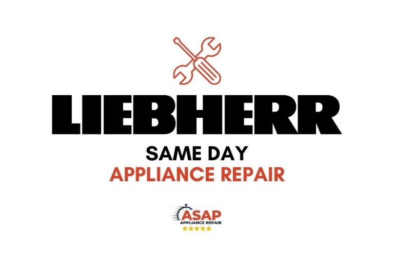 Liebherr Appliance Repair Vancouver ☑️ Schedule your Same Day Appliance