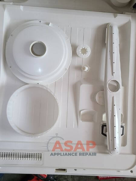 maytag dishwasher blade and spinning kit replacement