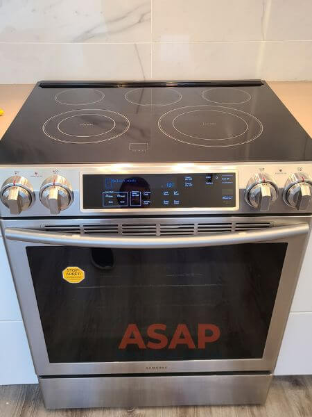 repaired samsung smart oven