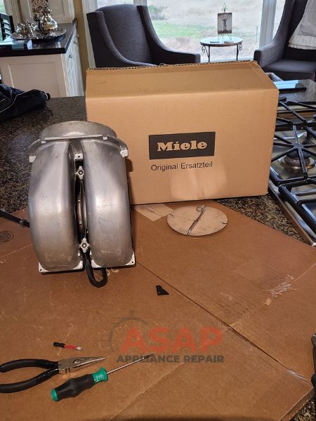 range hood miele fan repair