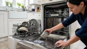 how to clean dishwasher filter
